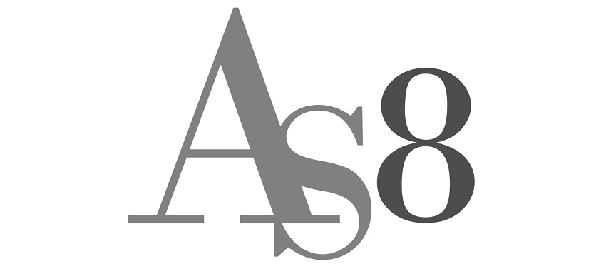 AS8 logo